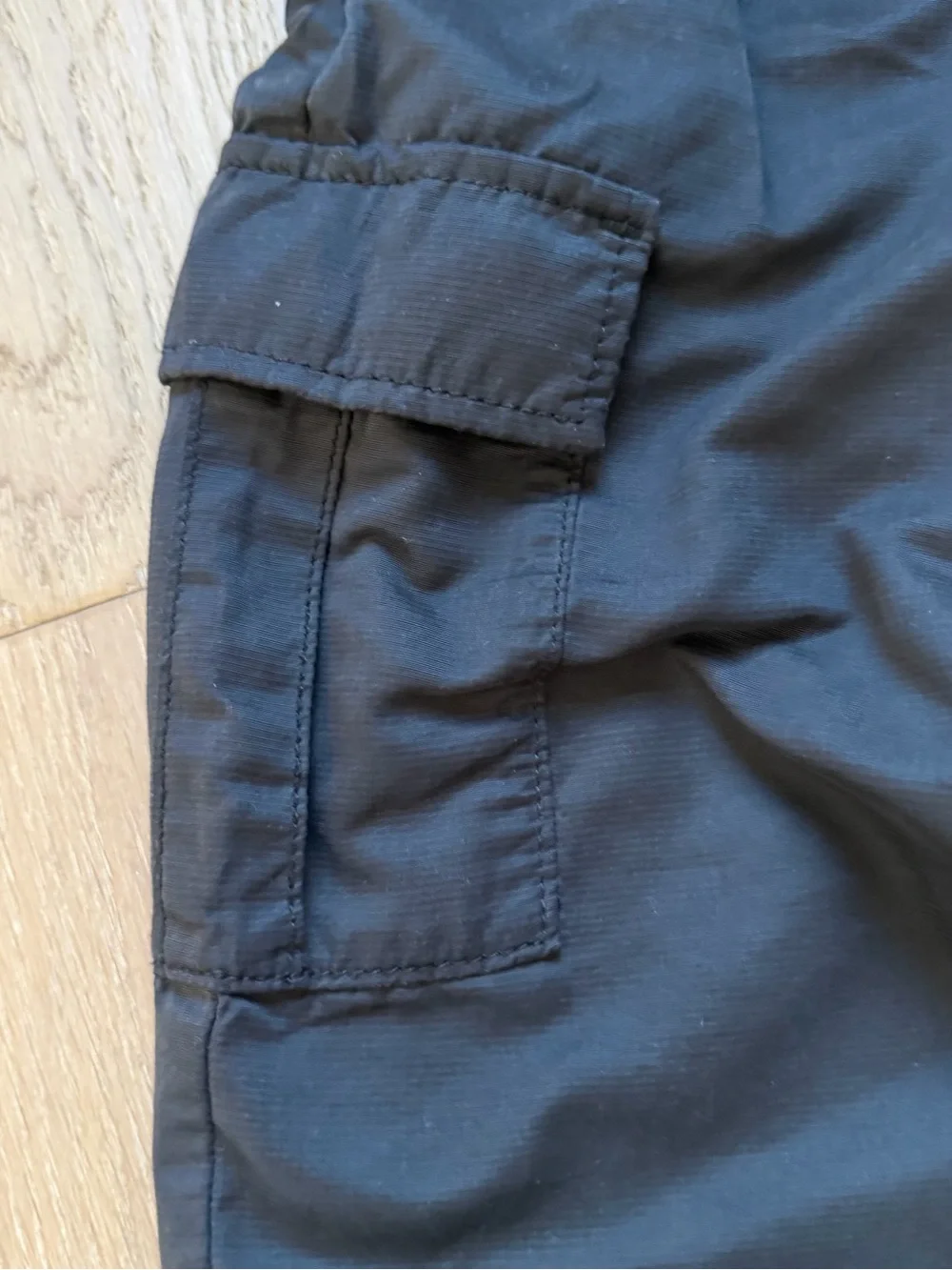 Boy's Black Cargo Pants Abercrombie kids
